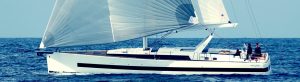 Beneteau Oceanis yacht 62 on open water